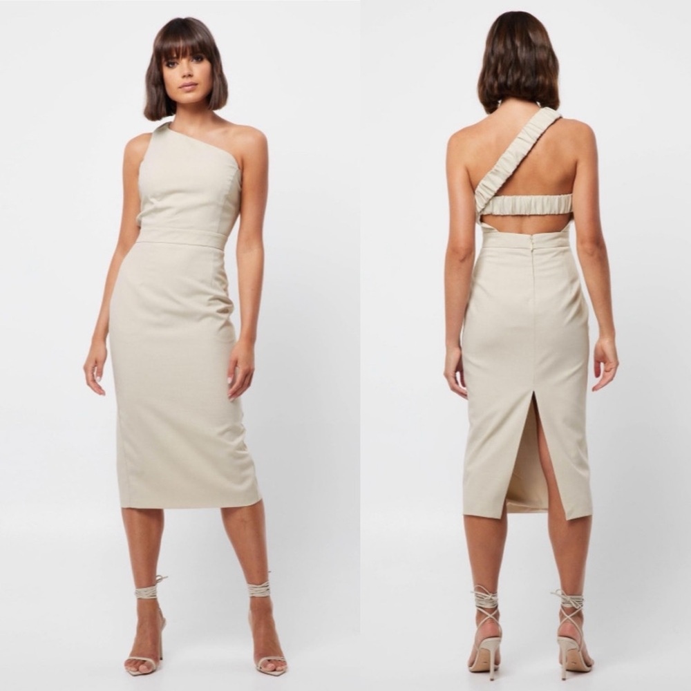 MOSSMAN Spectrum Midi Dress Size‎ 4